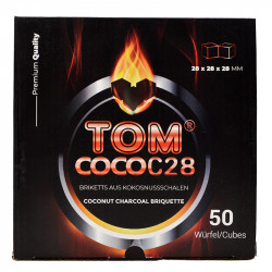 Tom Cococha Gold (C28) vattenpipa shisha Kol – 1 kg - Kokoskul