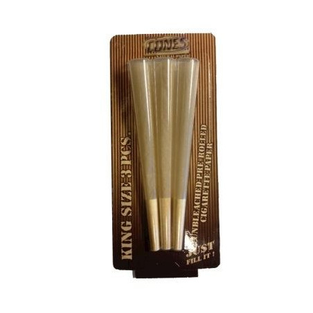 Original Cones King Size Unbleached 3 stk Smoke - Smoke