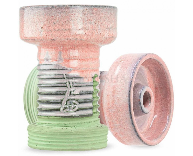 BS Berraca Grün Boomer Phunnel vattenpipa shisha huvudr -