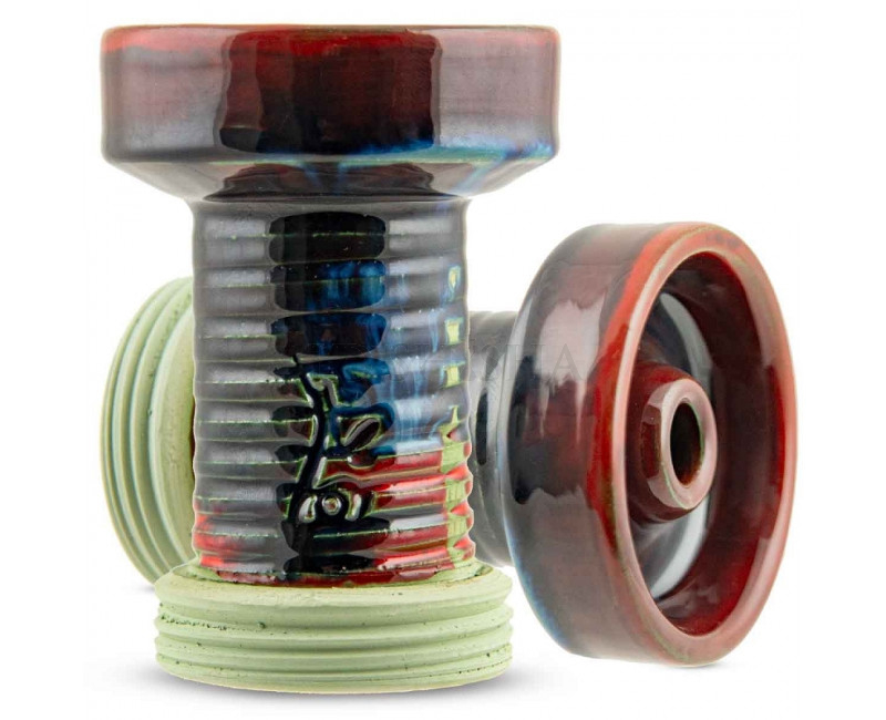 BS Berraca Grün Drakarys Phunnel vattenpipa shisha huvudr -