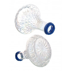 KAYA ELOX Eco EZRA Blå vattenpipa shisha - Vattenpipor