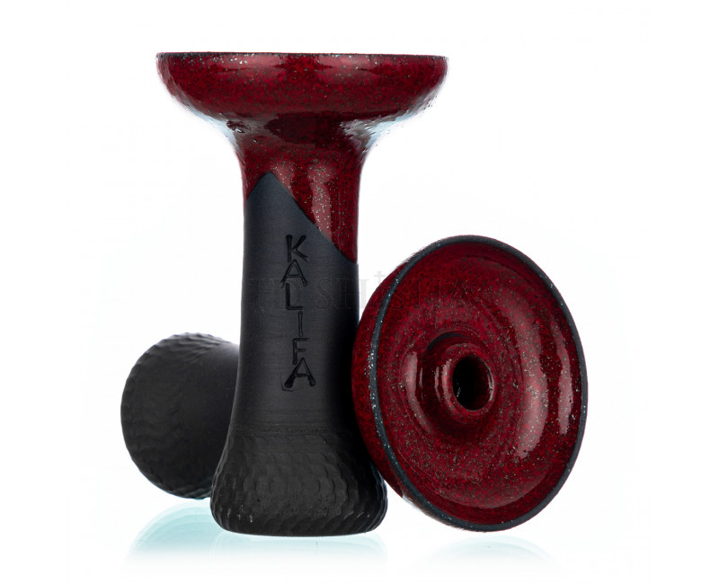 Kalifa Phunnel Bowl, röd vattenpipa shisha huvudr -