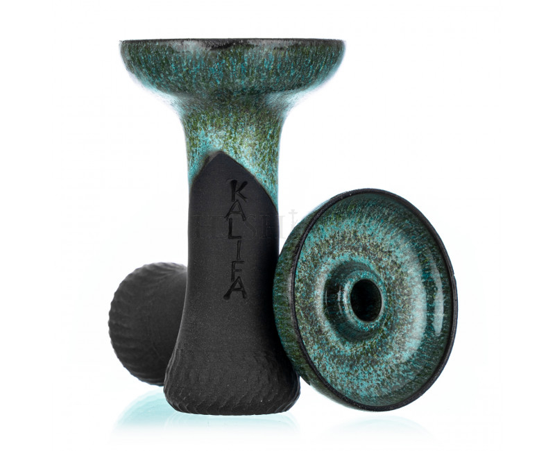 Kalifa Phunnel turkos/2 vattenpipa shisha huvudr -