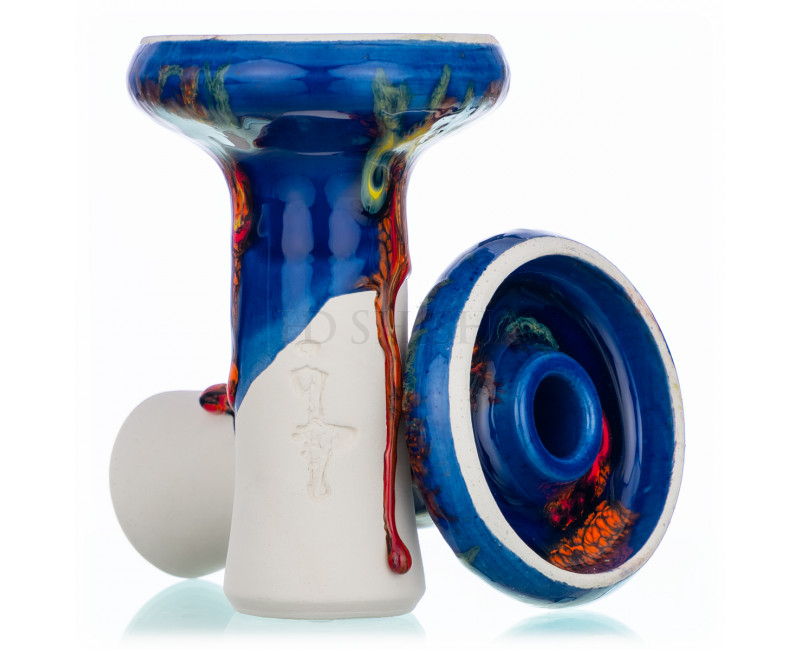 Aladin Phunnel Biggie Coral Reef vattenpipa shisha huvudr -