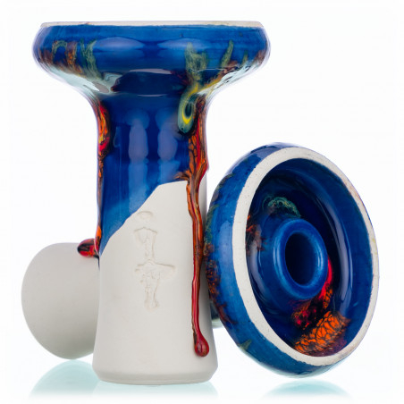 Aladin Phunnel Biggie Coral Reef vattenpipa shisha huvudr -