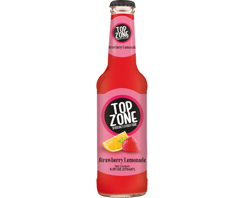 Top Zone Jordgubbslemonad - 275 ml