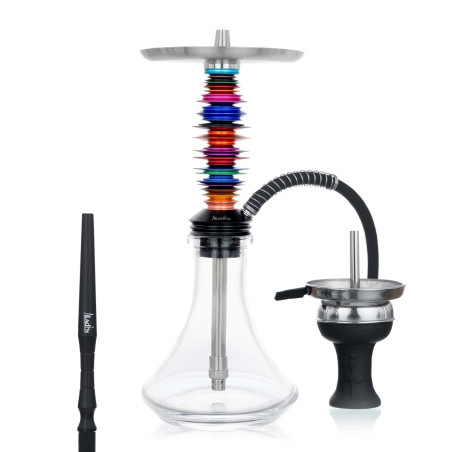 Aladin Alux M9 Regnbågsfärgad Vattenpipa