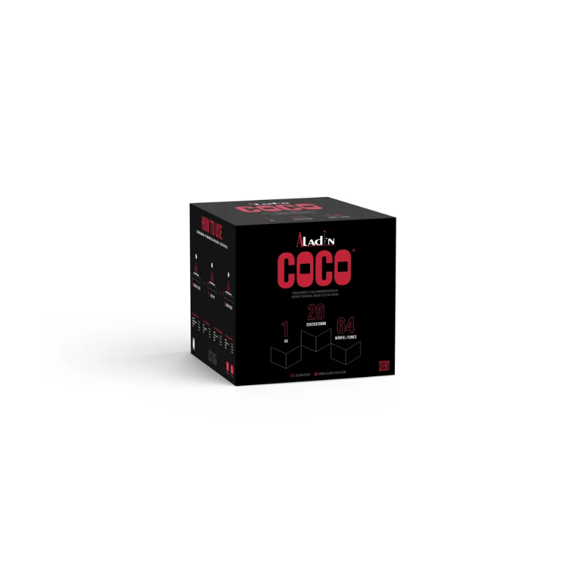 Tom Cococha Blue kol till vattenpipa – 1 kg | Kol till vattenpipa