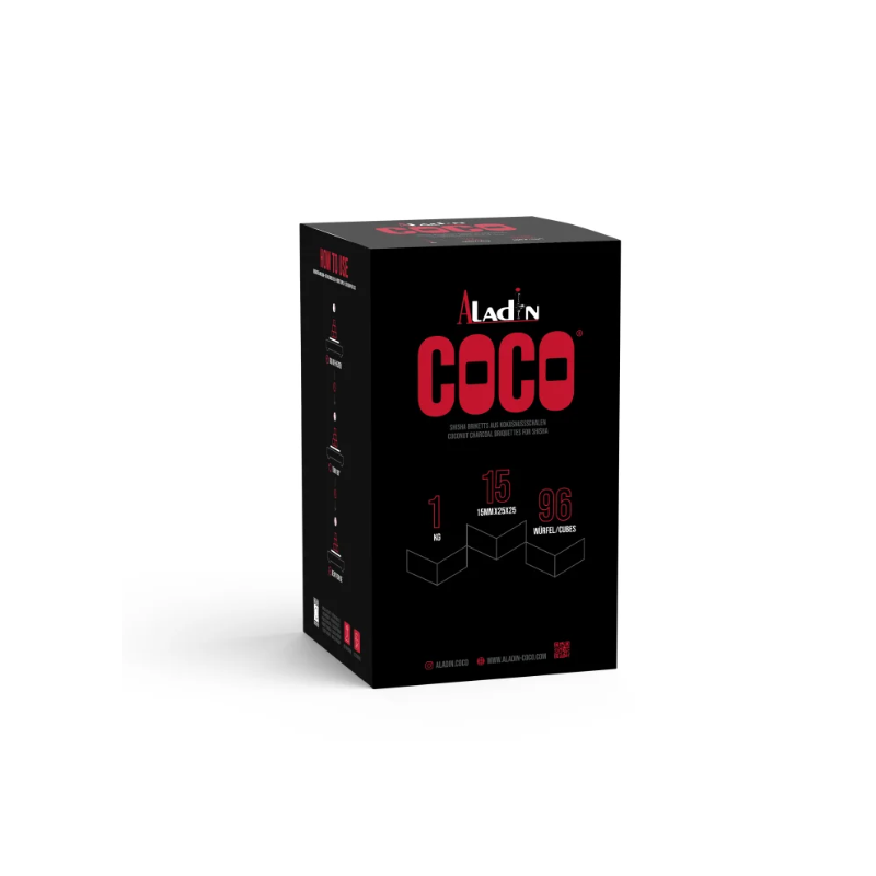 Tom Cococha Blue kol till vattenpipa – 1 kg | Kol till vattenpipa