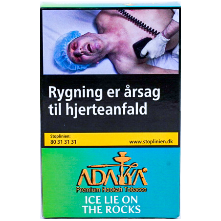 Adalya Vattenpipstobak – Ice Lie on the Rocks 50 g -