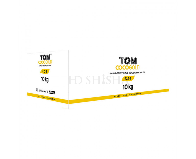 Tom Cococha Gold (C26) vattenpipa shisha Kol – 10 kg - Kokoskul