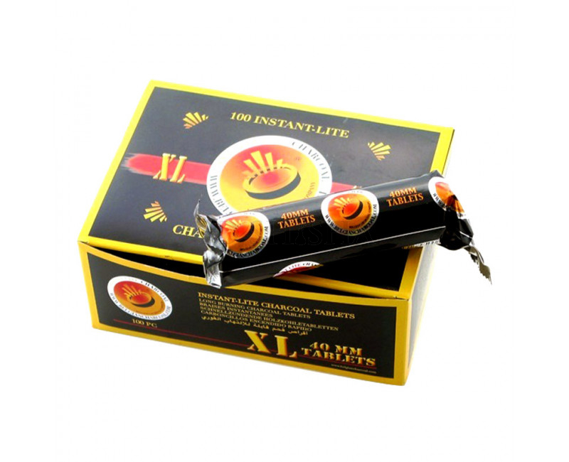 Instant Lite 40 mm vattenpipa shisha Kol – 1 kasse -