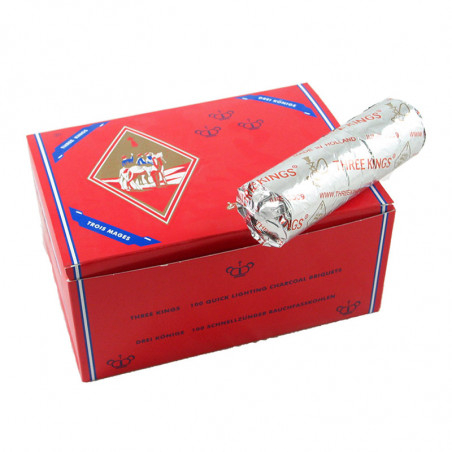 Three Kings 33 mm vattenpipa shisha Kol – 1 kasse -