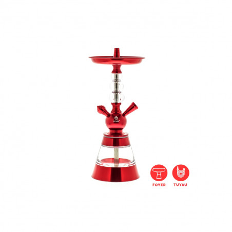 El-Badia Celeste Junior röd vattenpipa shisha - Vattenpipor