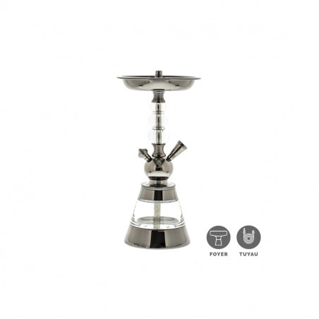 El-Badia Celeste Junior silver vattenpipa shisha - Vattenpipor
