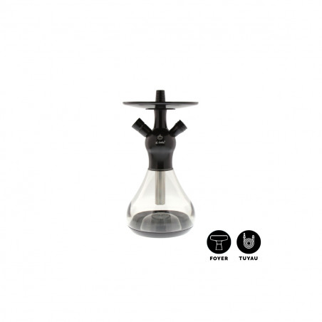 El-Badia X1 svart vattenpipa shisha - Vattenpipor