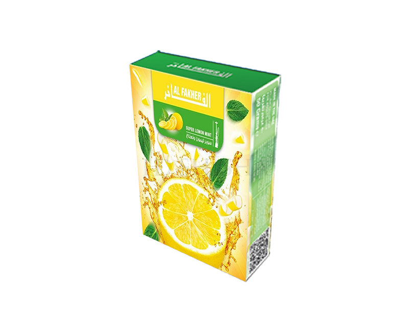Al-Fakher Vattenpipstobak – Super Lemon / Mint 50 g -