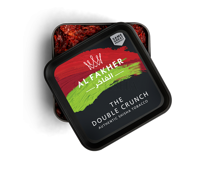 Al-Fakher Vattenpipstobak – The Double Crunch 200 g -
