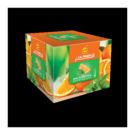 Al-Fakher Vattenpipstobak – Orange / Mint 200 g -