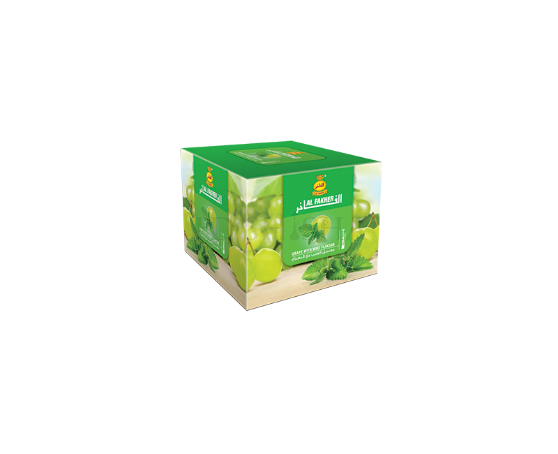 Al-Fakher Vattenpipstobak – Grapio Green 200 g - Vattenpipstobak