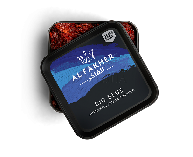 Al-Fakher Vattenpipstobak – Big Blue Green 200 g -