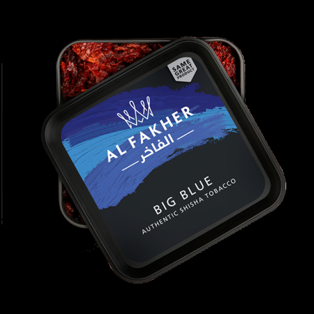 Al-Fakher Vattenpipstobak – Big Blue Green 200 g -