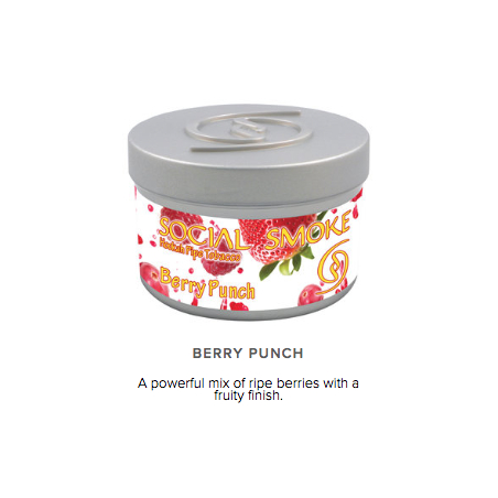 SS Berry Punch 100 g Vattenpipstobak - Vattenpipstobak