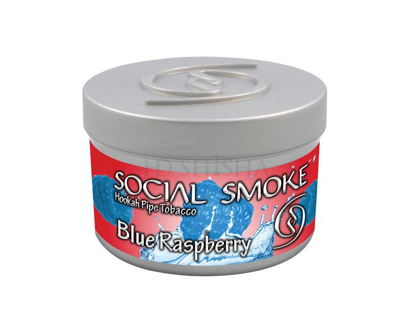 SS Blue Raspberry 100 g Vattenpipstobak - Vattenpipstobak
