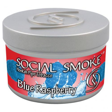 SS Blue Raspberry 100 g Vattenpipstobak - Vattenpipstobak
