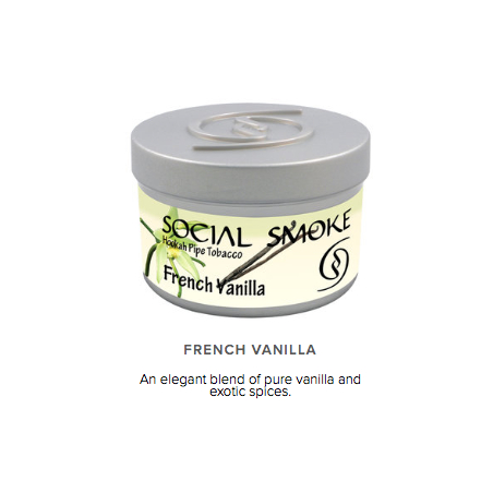 SS French Vanilla 100 g Vattenpipstobak - Vattenpipstobak