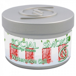 Social Smoke Vattenpipstobak Watermelon Chill 250 g
